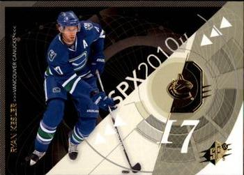 #95 Ryan Kesler - Vancouver Canucks - 2010-11 SPx Hockey