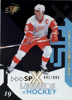 #105 Steve Yzerman - Detroit Red Wings - 2010-11 SPx Hockey