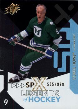 #107 Gordie Howe - Hartford Whalers - 2010-11 SPx Hockey