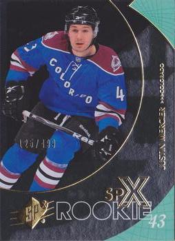 #122 Justin Mercier - Colorado Avalanche - 2010-11 SPx Hockey