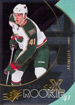 #148 Justin Falk - Minnesota Wild - 2010-11 SPx Hockey