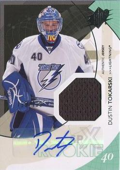 #167 Dustin Tokarski - Tampa Bay Lightning - 2010-11 SPx Hockey