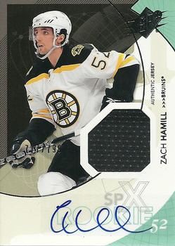 #177 Zach Hamill - Boston Bruins - 2010-11 SPx Hockey