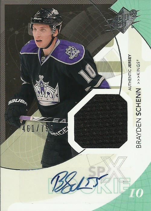 #191 Brayden Schenn - Los Angeles Kings - 2010-11 SPx Hockey