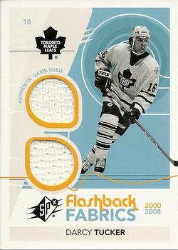 #207 Darcy Tucker - Toronto Maple Leafs - 2010-11 SPx Hockey