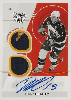 #235 Dany Heatley - Atlanta Thrashers - 2010-11 SPx Hockey