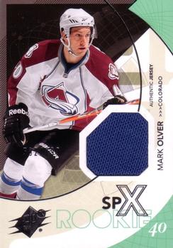 #158 Mark Olver - Colorado Avalanche - 2010-11 SPx Hockey