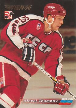 #143 Alexei Zhamnov - Russia - 1996 Semic Collections Wien-96 Hockey