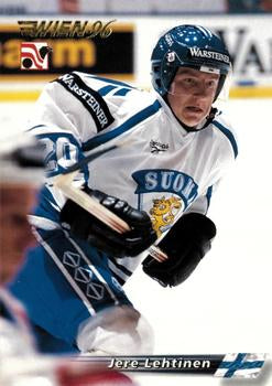 #20 Jere Lehtinen - Finland - 1996 Semic Collections Wien-96 Hockey