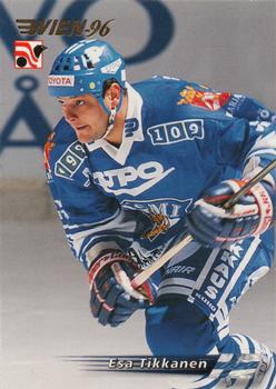 #28 Esa Tikkanen - Finland - 1996 Semic Collections Wien-96 Hockey
