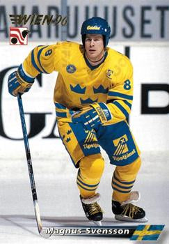 #46 Magnus Svensson - Sweden - 1996 Semic Collections Wien-96 Hockey