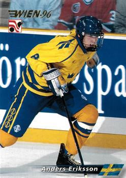 #55 Anders Eriksson - Sweden - 1996 Semic Collections Wien-96 Hockey