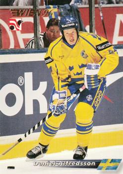 #72 Daniel Alfredsson - Sweden - 1996 Semic Collections Wien-96 Hockey