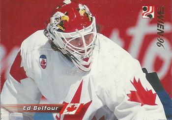 #75 Ed Belfour - Canada - 1996 Semic Collections Wien-96 Hockey
