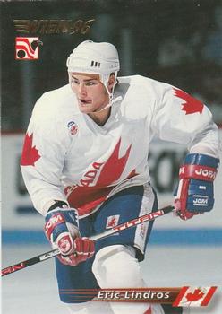 #88 Eric Lindros - Canada - 1996 Semic Collections Wien-96 Hockey