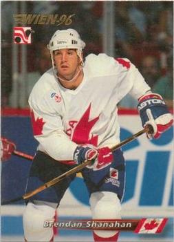 #90 Brendan Shanahan - Canada - 1996 Semic Collections Wien-96 Hockey