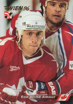 #98 Rod Brind'Amour - Canada - 1996 Semic Collections Wien-96 Hockey