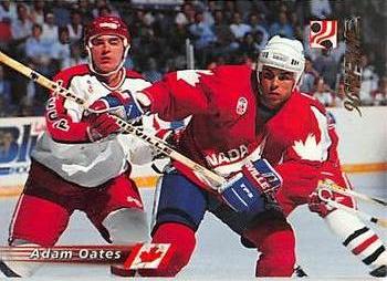 #100 Adam Oates - Canada - 1996 Semic Collections Wien-96 Hockey