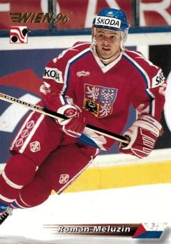 #119 Roman Meluzin - Czech Republic - 1996 Semic Collections Wien-96 Hockey