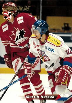 #121 Martin Hostak - Czech Republic - 1996 Semic Collections Wien-96 Hockey
