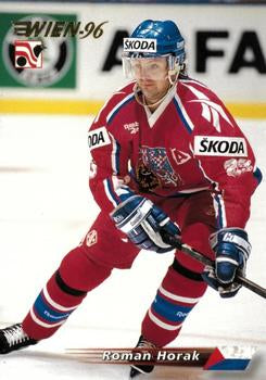 #124 Roman Horak - Czech Republic - 1996 Semic Collections Wien-96 Hockey