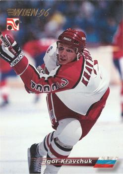 #132 Igor Kravchuk - Russia - 1996 Semic Collections Wien-96 Hockey