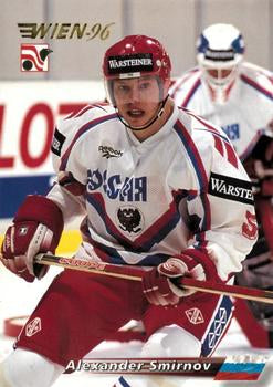 #139 Alexander Smirnov - Russia - 1996 Semic Collections Wien-96 Hockey