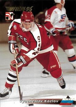 #146 Vyacheslav Kozlov - Russia - 1996 Semic Collections Wien-96 Hockey