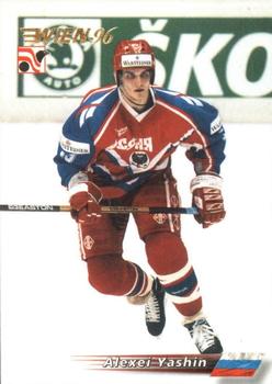#148 Alexei Yashin - Russia - 1996 Semic Collections Wien-96 Hockey
