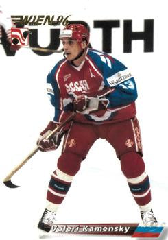 #149 Valeri Kamensky - Russia - 1996 Semic Collections Wien-96 Hockey