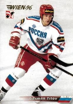 #154 German Titov - Russia - 1996 Semic Collections Wien-96 Hockey