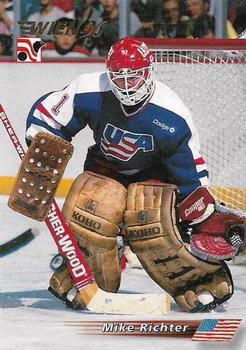 #158 Mike Richter - USA - 1996 Semic Collections Wien-96 Hockey