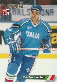 #182 Martin Pavlu - Italy - 1996 Semic Collections Wien-96 Hockey