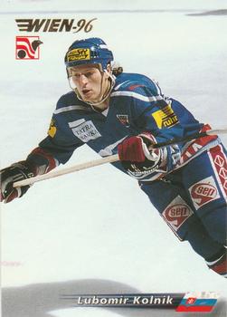 #232 Lubomir Kolnik - Slovakia - 1996 Semic Collections Wien-96 Hockey