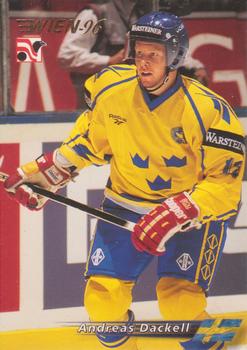 #68 Andreas Dackell - Sweden - 1996 Semic Collections Wien-96 Hockey