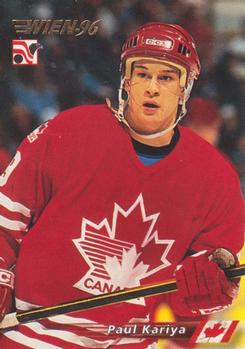 #94 Paul Kariya - Canada - 1996 Semic Collections Wien-96 Hockey
