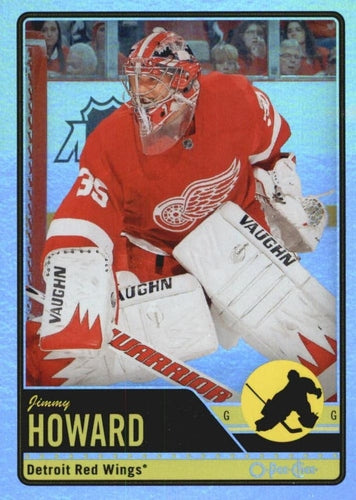 #481 Jimmy Howard - Detroit Red Wings - 2012-13 O-Pee-Chee - Rainbow Hockey