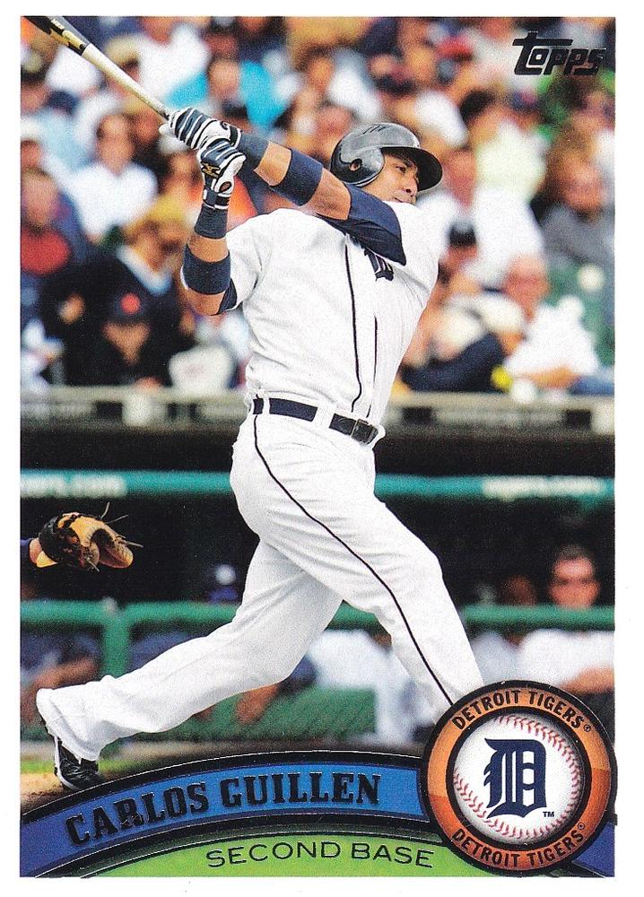 #331 Carlos Guillen - Detroit Tigers - 2011 Topps Baseball