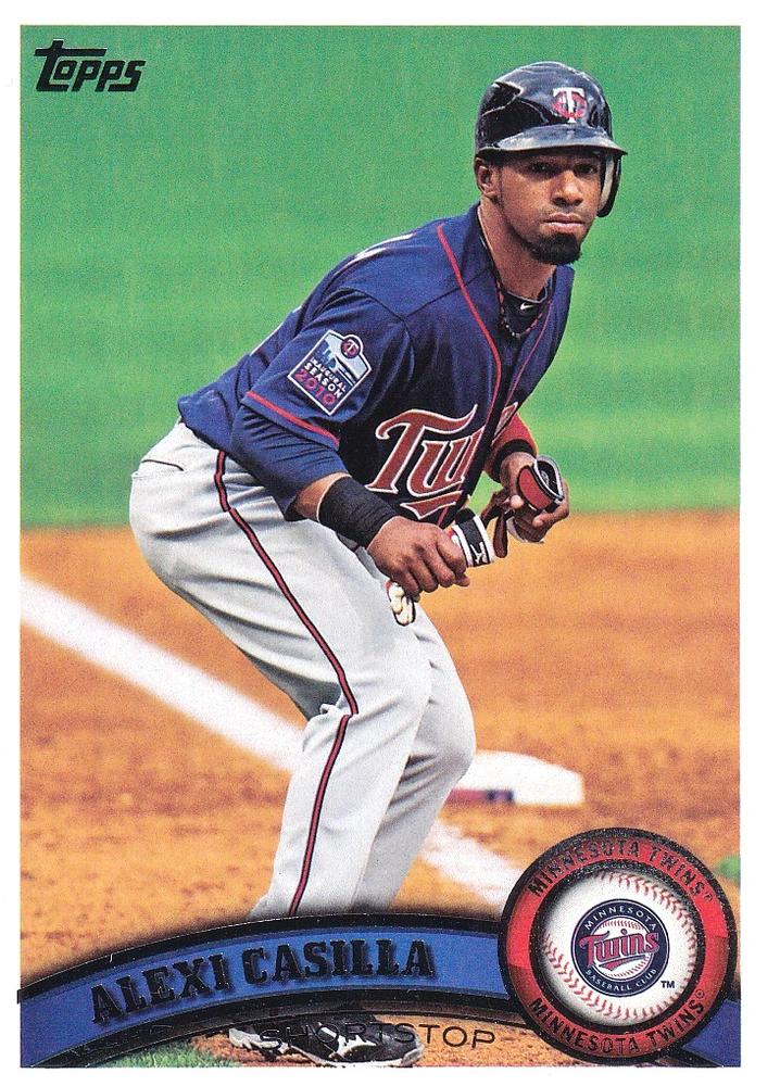 #339 Alexi Casilla - Minnesota Twins - 2011 Topps Baseball