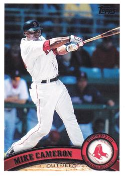 #357 Mike Cameron - Boston Red Sox - 2011 Topps Baseball