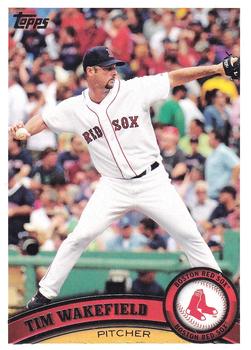 #364 Tim Wakefield - Boston Red Sox - 2011 Topps Baseball