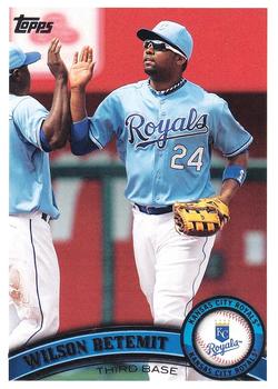 #369 Wilson Betemit - Kansas City Royals - 2011 Topps Baseball