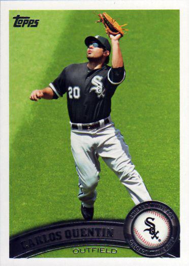 #389a Carlos Quentin - Chicago White Sox - 2011 Topps Baseball