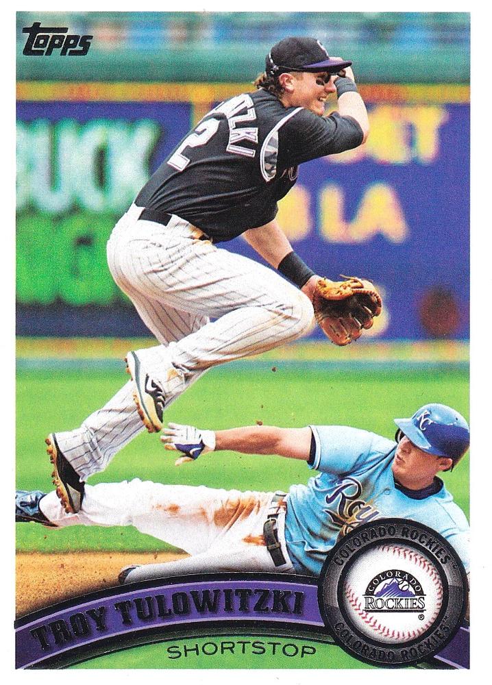 #400a Troy Tulowitzki - Colorado Rockies - 2011 Topps Baseball