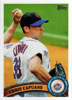 #404 Chris Capuano - New York Mets - 2011 Topps Baseball