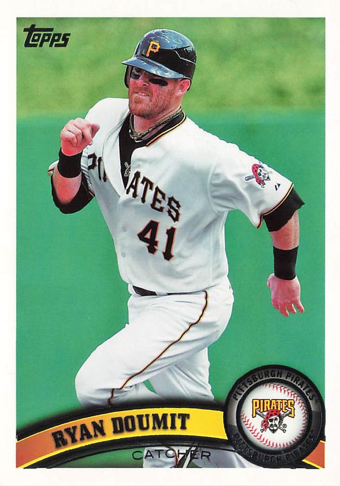 #456 Ryan Doumit - Pittsburgh Pirates - 2011 Topps Baseball