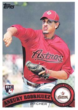 #506 Aneury Rodriguez - Houston Astros - 2011 Topps Baseball