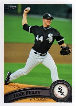 #537 Jake Peavy - Chicago White Sox - 2011 Topps Baseball