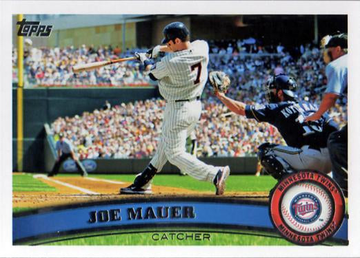 #550a Joe Mauer - Minnesota Twins - 2011 Topps Baseball