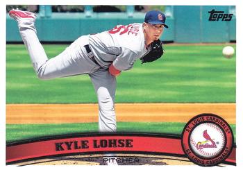 #553 Kyle Lohse - St. Louis Cardinals - 2011 Topps Baseball